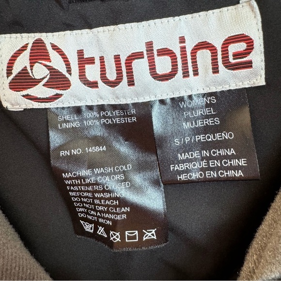 Turbine GO-2 Black Women’s Size Small Snow Ski Pants Winter - Picture 9 of 11